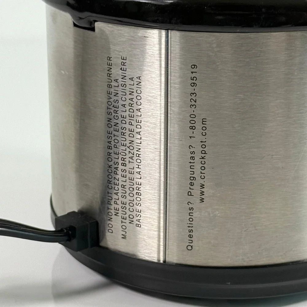Crock-Pot Little Dipper Mini Slow Cooker Warmer Stainless